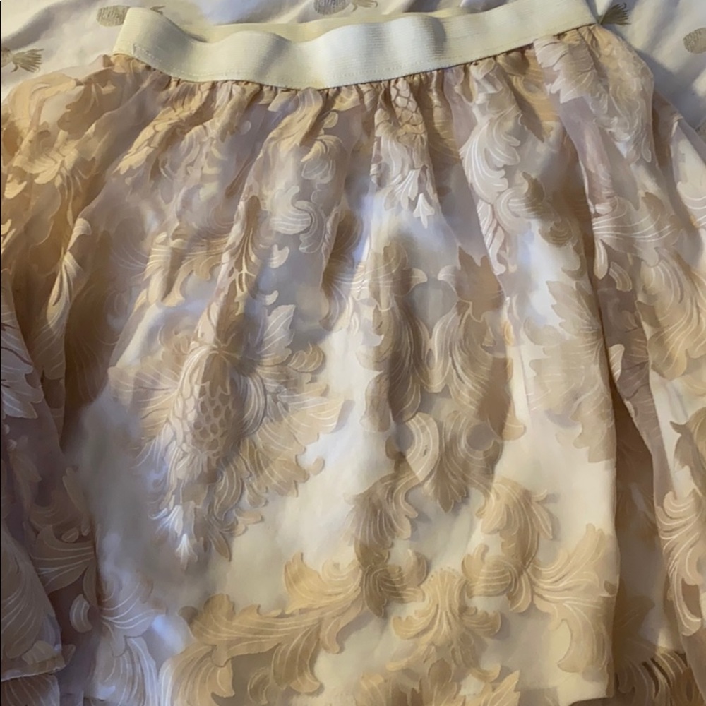 White Dress Skirt